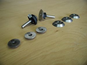 Thrust rings can be changed quickly