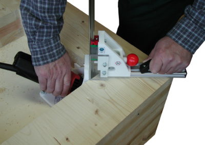 Power tool for cross laminated timber processing