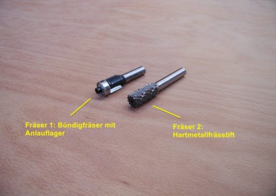 Tools for the weld seam cutter