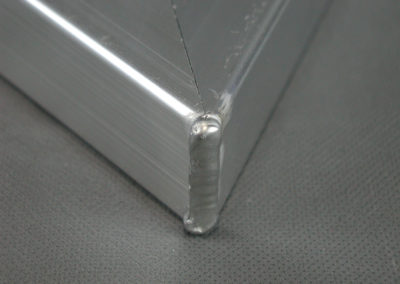 Welded aluminum profile