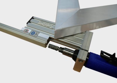 Welding seam cutter